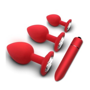 Kit Composto por 3 Plugs e 1 Cápsula Vibratória