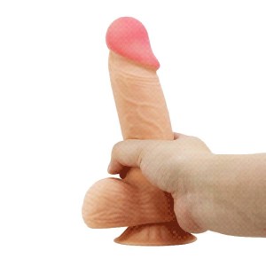 Pênis Realístico com Camada de Dupla Densidade