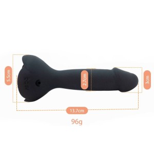 Plug Anal com LED e Controle Remoto