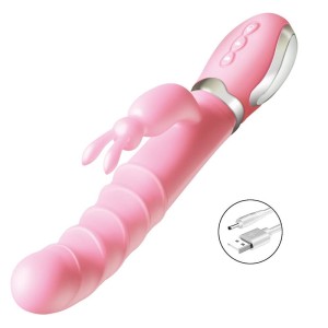 Vibrador Rabbit Ponto G com Aquecimento