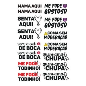 KIT SEXY TATTOO 07 - SEDUX