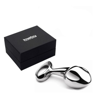 PLUG PARA PRÓSTATA DE AÇO LUXO PRATA DAN