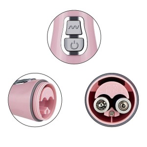 Vibrador de Ponto G e Clitóris com Língua na Ponta à Pilha